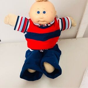 Vintage 19978-1982 Cabbage Patch Doll Original Appalachian Artwork  Boy Xavier